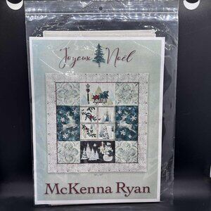 McKenna Ryan Joyeux Noel “JN02, Window” Applique Quilt Sewing Pattern Uncut FF